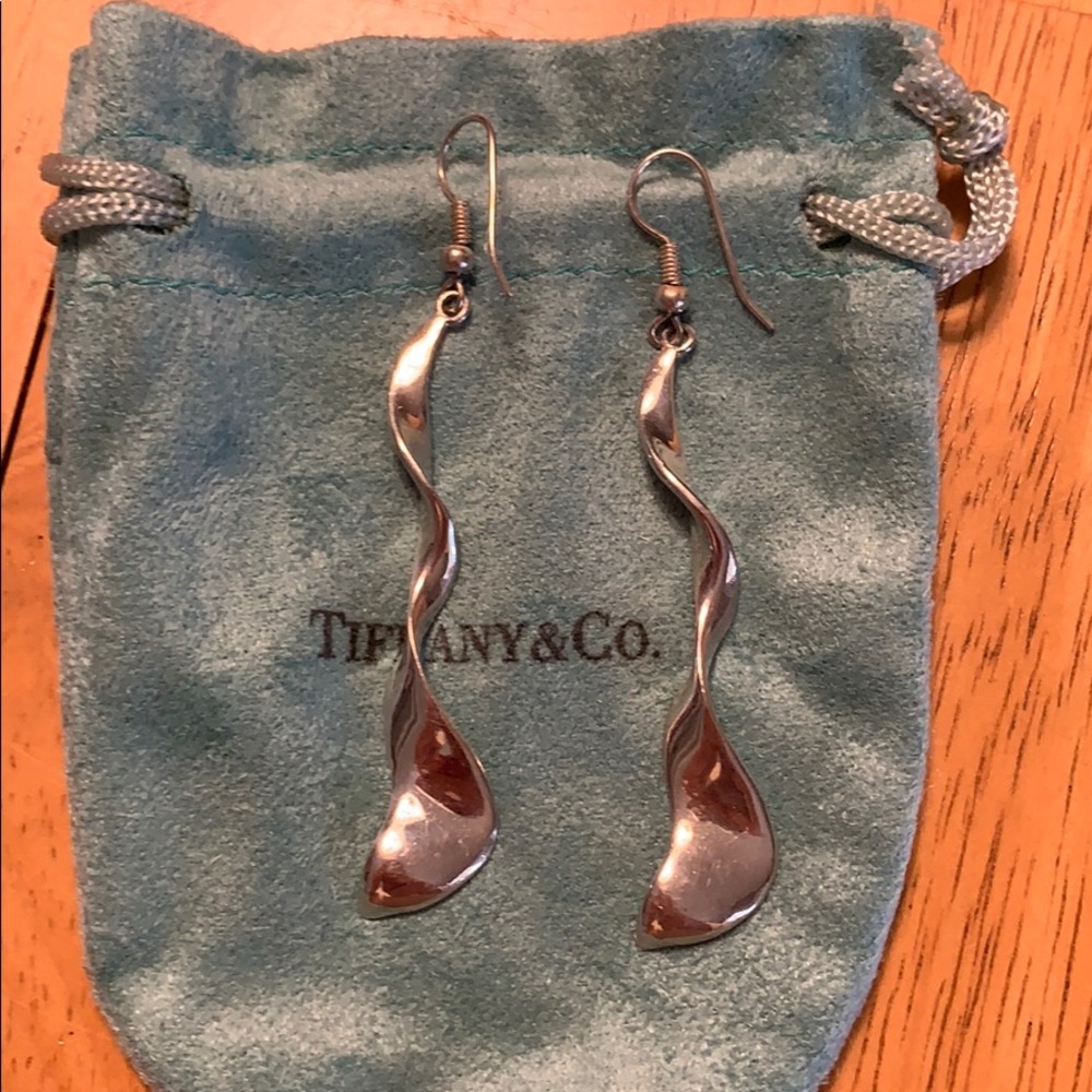 Tiffany earrings and necklace set.